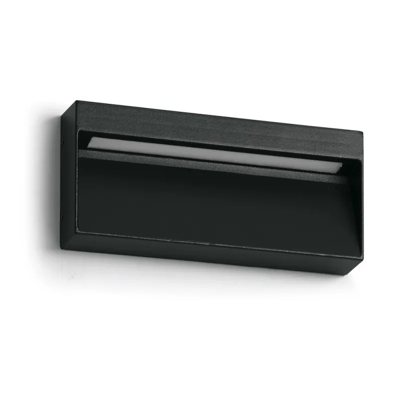 Plafond ABAR IP54 LED 7W 105lm 3000k Noir - Pas cher