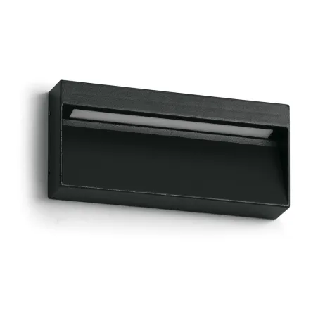 Plafond ABAR IP54 LED 7W 105lm 3000k Noir - Pas cher