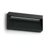 Plafond ABAR IP54 LED 7W 105lm 3000k Noir - Pas cher
