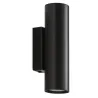 Applique murale TANIA IP20 2x GU10 máx. 50W Noir - Pas cher