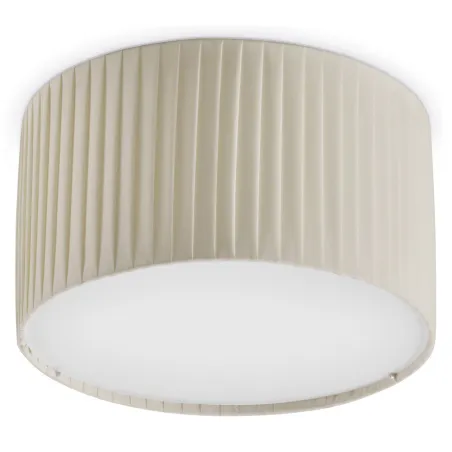 Plafond VORADA IP20 LED COB AC 12W 996lm 3K Ribbon Wrapped beige - ...