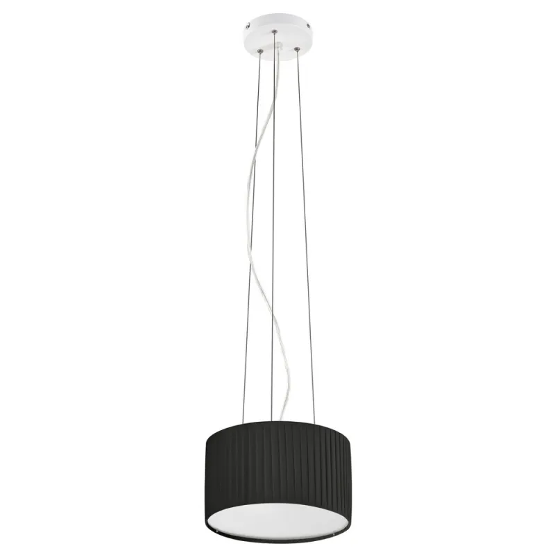 Suspension VORADA IP20 LED COB AC 12W 996lm 3K Ribbon Wrapped Noir ...