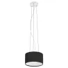 Suspension VORADA IP20 LED COB AC 12W 996lm 3K Ribbon Wrapped Noir ...
