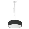 Suspension VORADA IP20 LED SMD 25W 3540lm 3K Ribbon Wrapped Noir - ...