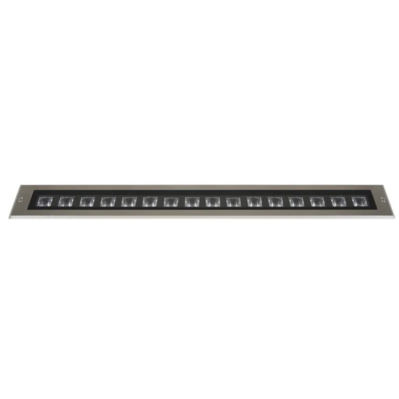  Encastré WALK LED 47W 3000K 5320Lm 14º 42º+12º Acier inoxydable - ...