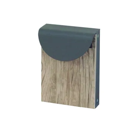 Borne LED  25cm 8,5W 3000KGris. Neolith La Bohéme NH - Pas cher
