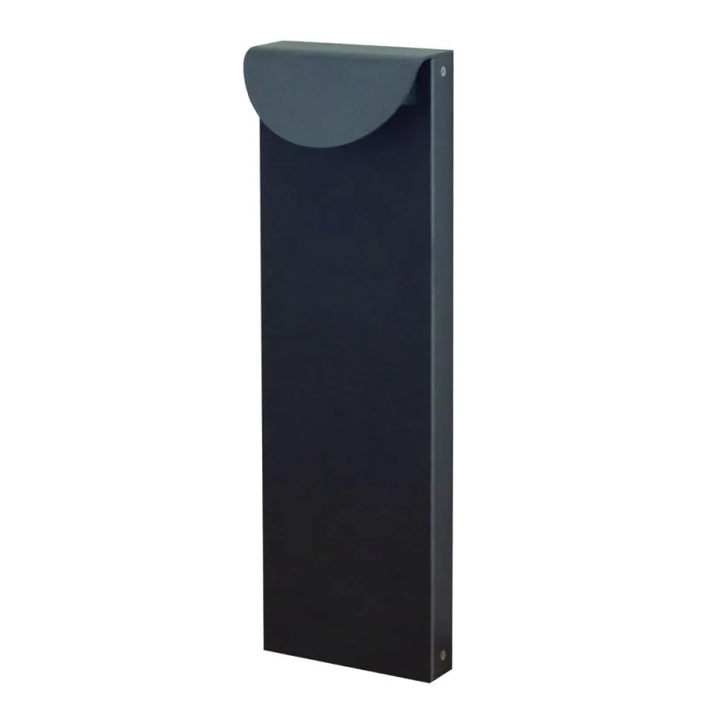 Borne LED 60cm 8,5W 3000K Gris.Neolith Nero Zimbabwe - Pas cher