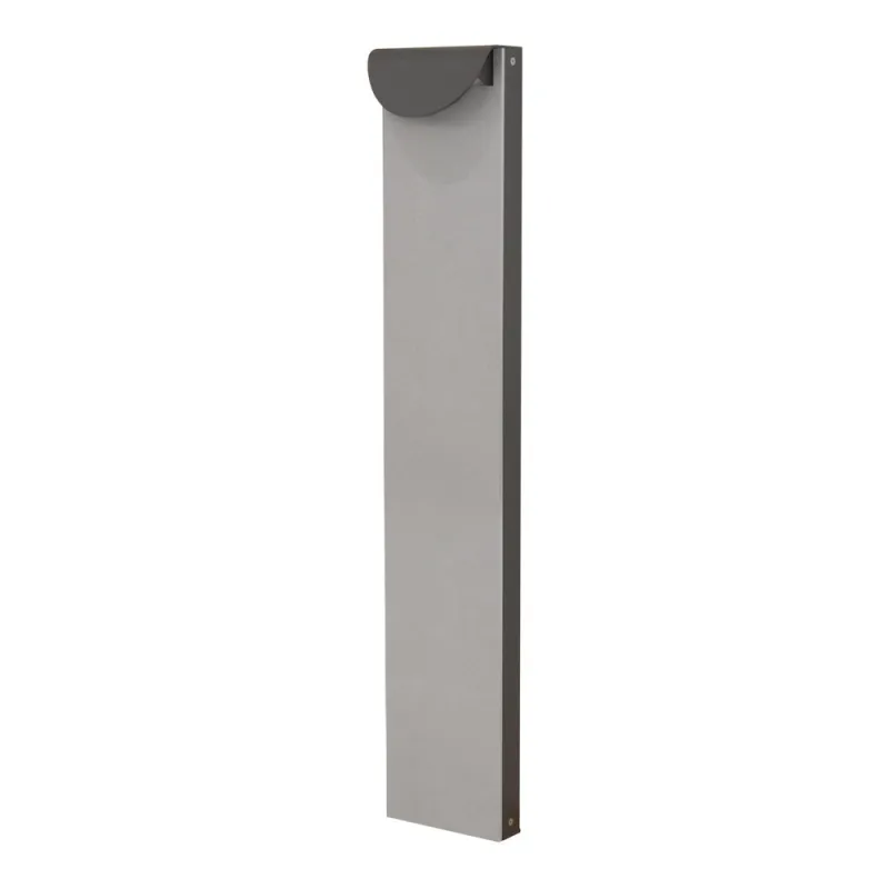 Borne LED  100cm 8,5W 3000K Gris. Neolith Phedra Satin - Pas cher