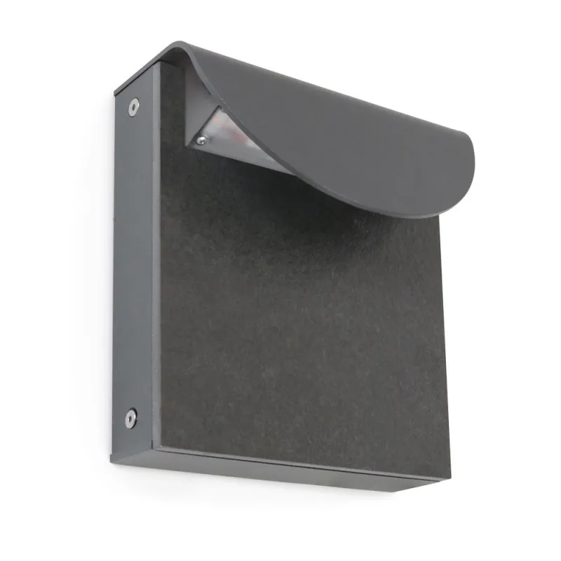 Appliquer LED  21cm 8,5W 1295 lm 3000K Gris. Neolith Nero Zimbabwe ...