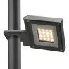 Projecteur colonne TINA 26W 3340LM 4000K 72º ANTHRACITE - Pas cher