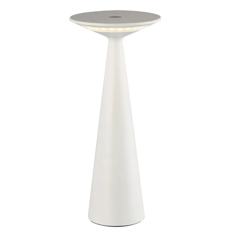 Lampes à poser Portable BLOMMA LED 2,2W 3000K 170lm Blanc - Pas cher