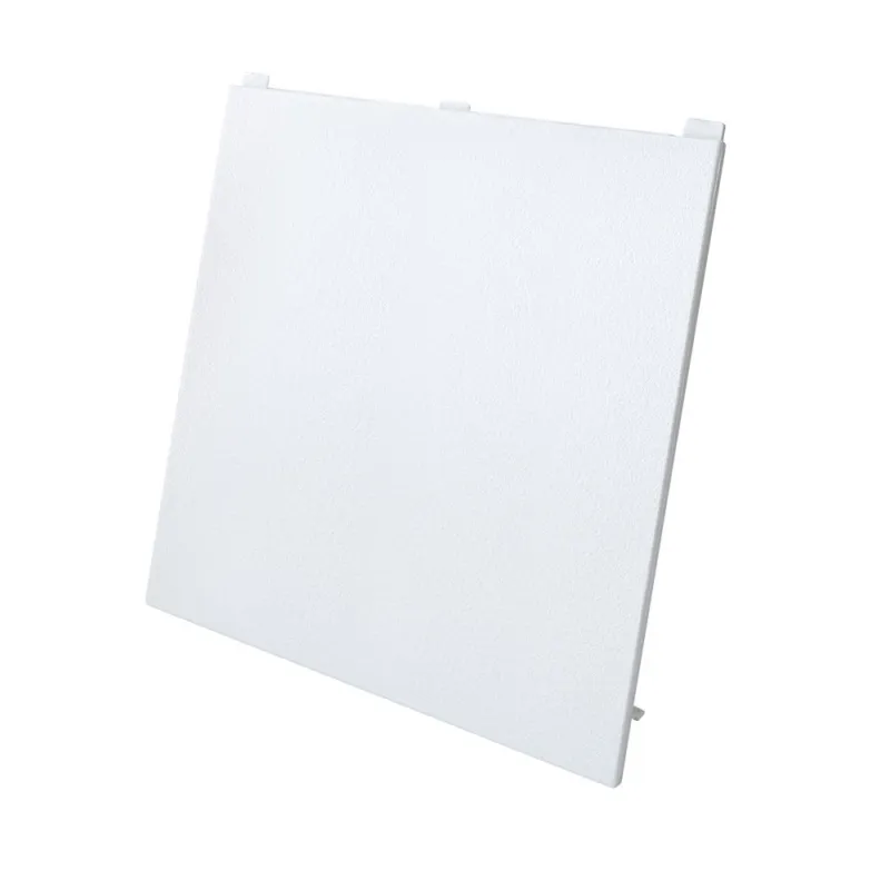 Assiette décorative accessoire DAIN 150 x 150 mm Blanc - Pas cher