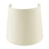 Abat-jour conique 21 cm cotton beige - Pas cher