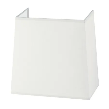 Abat-jour Plafond pyramidal 22cm cotton Blanc - Pas cher