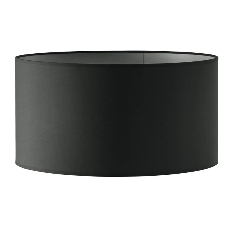 Abat-jour Pied de salon AMSTERDAM cotton black - Pas cher