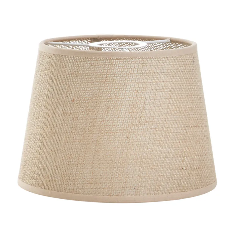 Abat-jour A TU ESTILO yute Ø19CM - Pas cher
