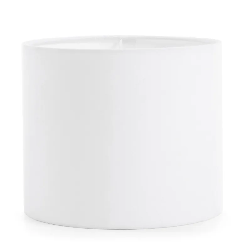 Abat-jour cotton blanc - Pas cher
