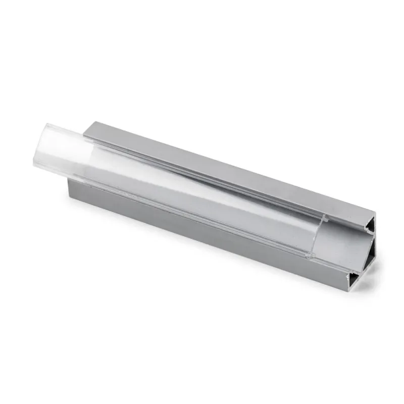 Profil en aluminium anodisé pour coin 18,5x18,5 (3m) - Pas cher