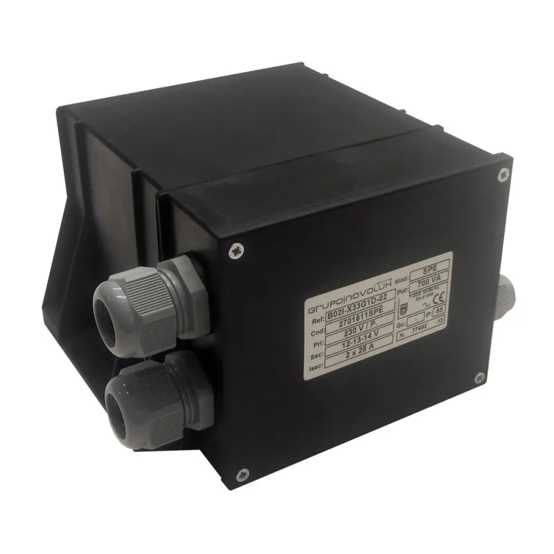 Alimentateur 12Vac 700W IP65 - Pas cher