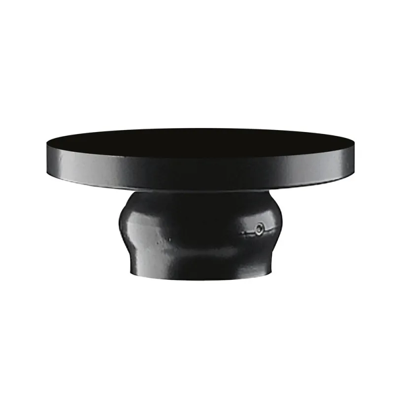 Soutien balon 40cm - poteau 7,5cm E27 noir - Pas cher