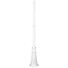Colonne Luminaire 171cm Ø4,5cm Bl. - Pas cher