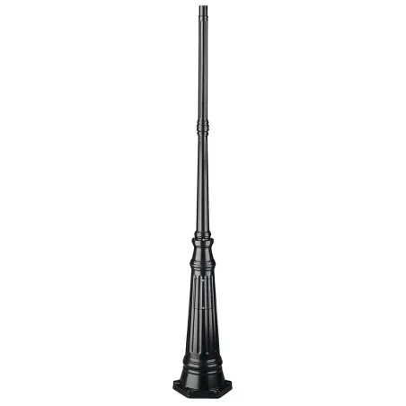 Colonne Luminaire 171cm Ø4,5cm Noir. - Pas cher