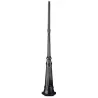 Colonne Luminaire 171cm Ø4,5cm Noir. - Pas cher