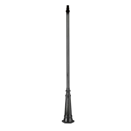 Colonne Luminaire 230cm Ø75cm Noir. - Pas cher