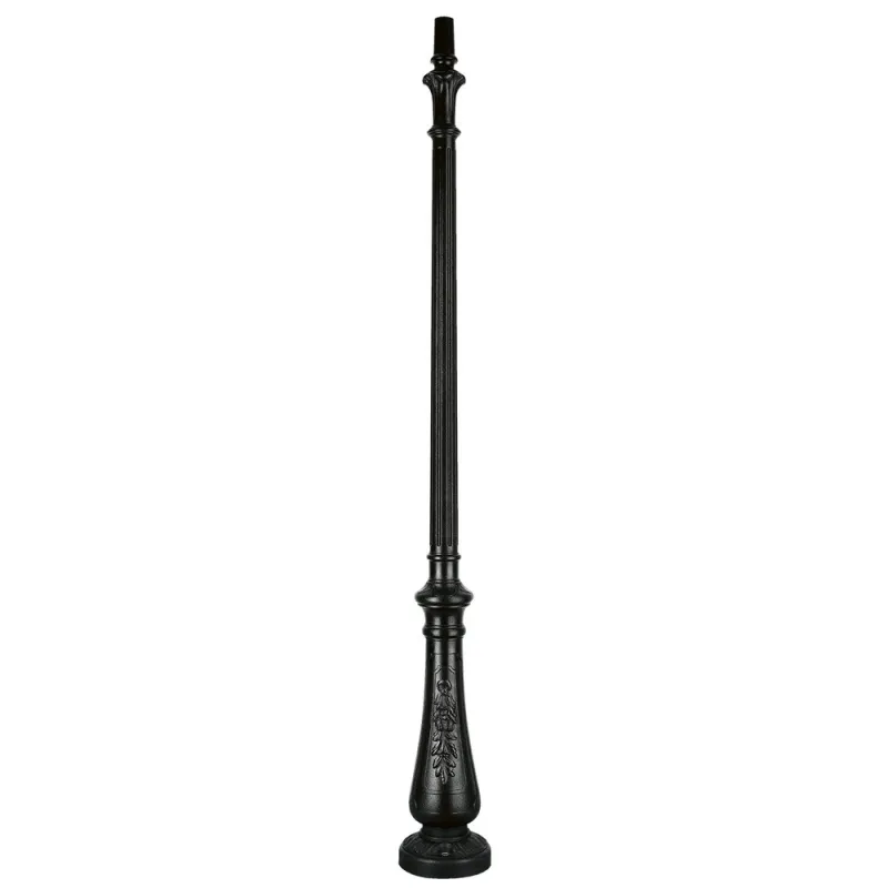 Colonne decoré résine 250 cms. noir - Pas cher