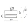 projecteur-sur-rail-blanc-fall-50w-3000k-3500k-4000k