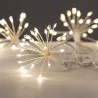 Guirlande 1.2m lumineuse led 220v décoration 3000k