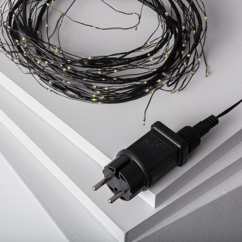 Guirlande 1.5m lumineuse led 220v décoration 3000k
