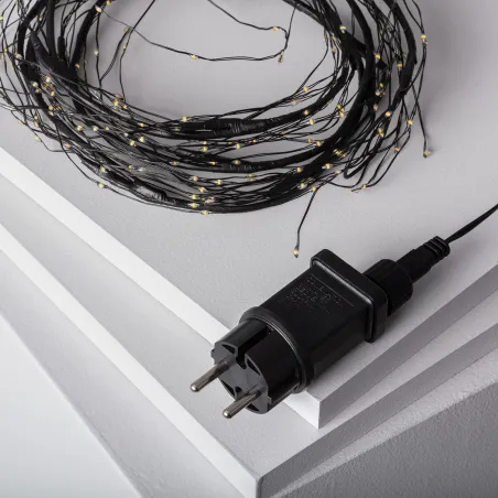 Guirlande 1.5m lumineuse led 220v décoration 3000k
