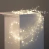 Guirlande 1.5m lumineuse led 220v ip44 décoration 3000k