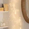Guirlande 1.5m lumineuse led 220v ip44 décoration 3000k