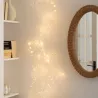 Guirlande 1.5m lumineuse led 220v ip44 décoration 3000k