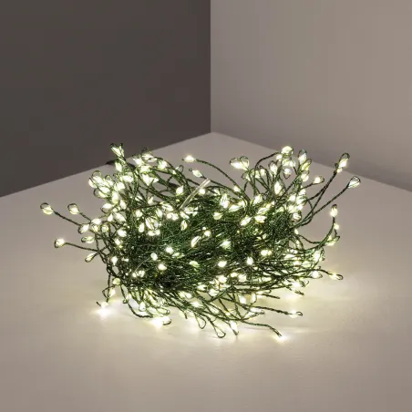 Guirlande 5m lumineuse led 220v ip44 décoration 3000k