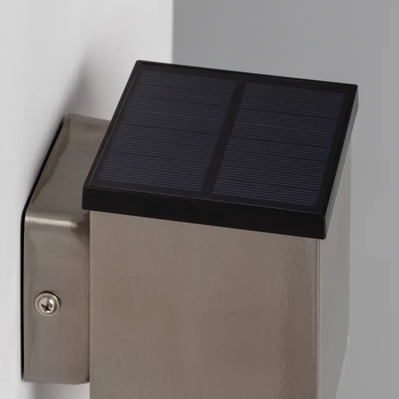 Applique solaire ip44 led 50 lumens crépusculaire