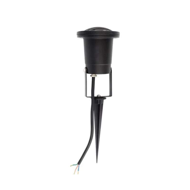 Spot projecteur piquet 3w led ip54 jardin-230v-orientable-3000k
