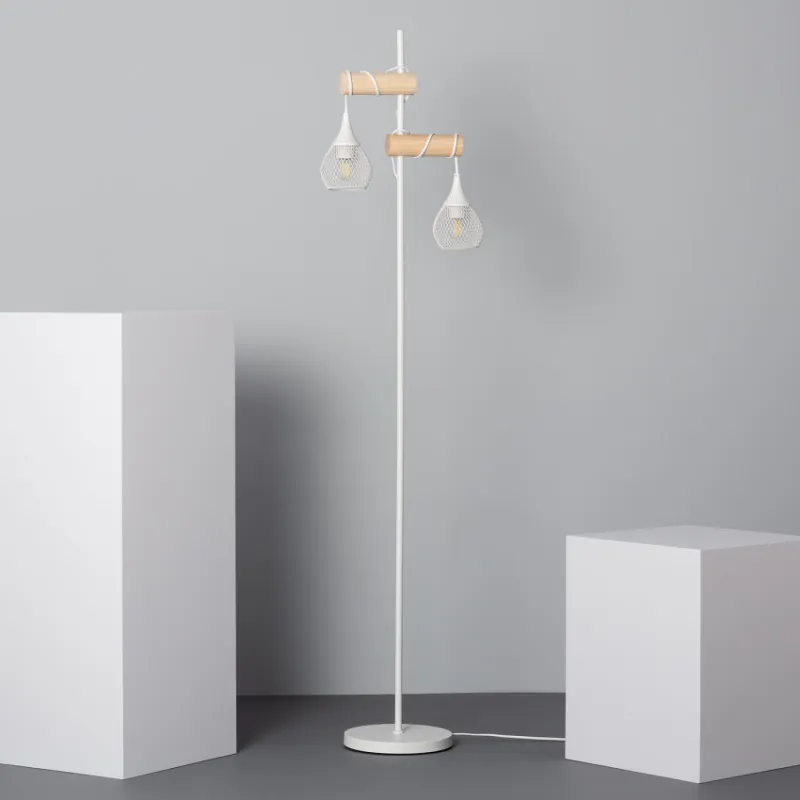 lampe-de-sol-metal-noir-et-bois-culot-e27