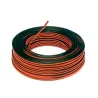 Rouleau 100m Cable électrique 0.5mm2 pour ruban led strip 12v ou 24v monochrome