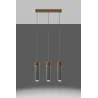 Suspension ZANE 3  gris
