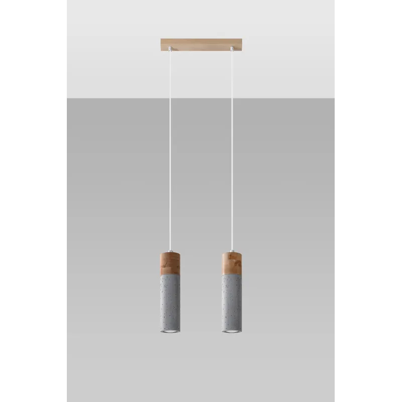 Suspension ZANE 2  gris