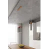 Suspension ZANE 2  gris