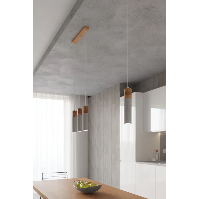 Suspension ZANE 1  gris