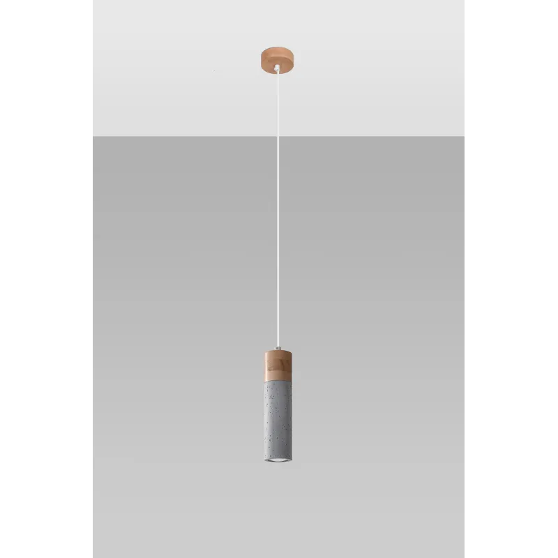 Suspension ZANE 1  gris
