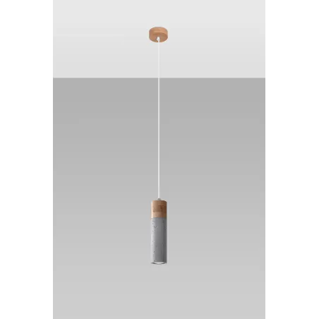 Suspension ZANE 1  gris