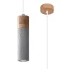 Suspension ZANE 1  gris