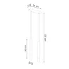 Suspension WEZYR 2 blanc
