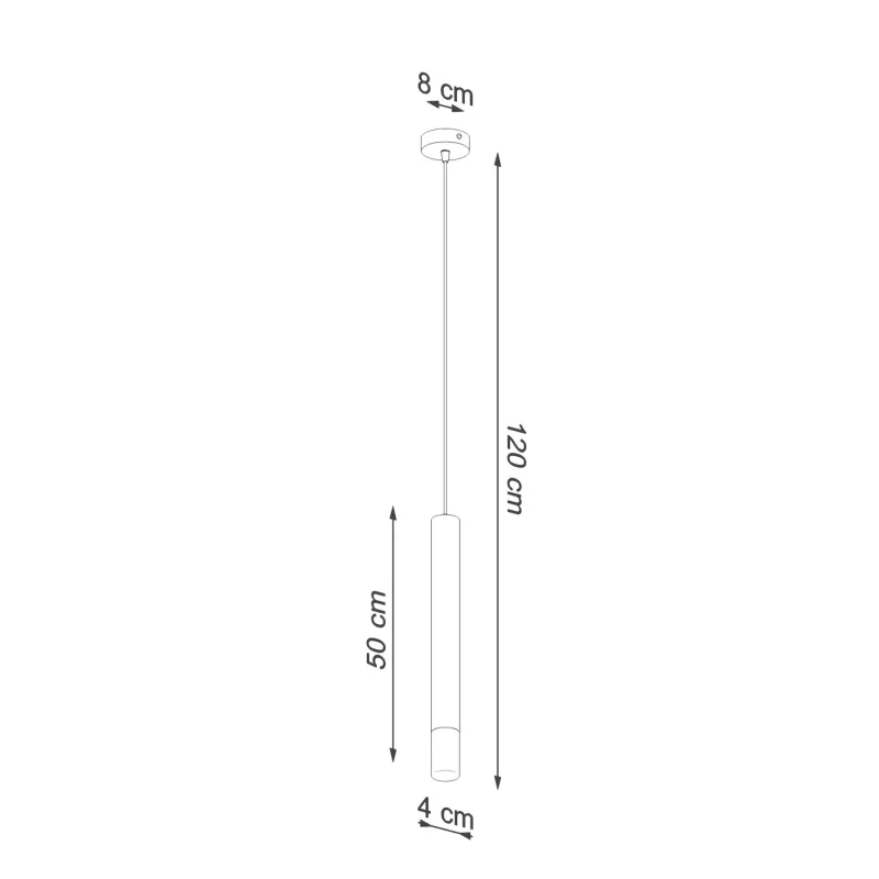 Suspension WEZYR 1 blanc